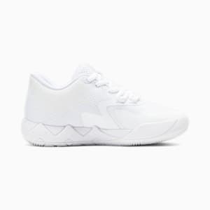 crockett jones burnished leather oxford een shoes item, Puma White-Silver, extralarge